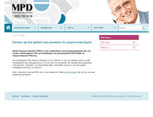 Tablet Screenshot of mpd.nl