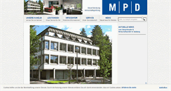 Desktop Screenshot of mpd.at